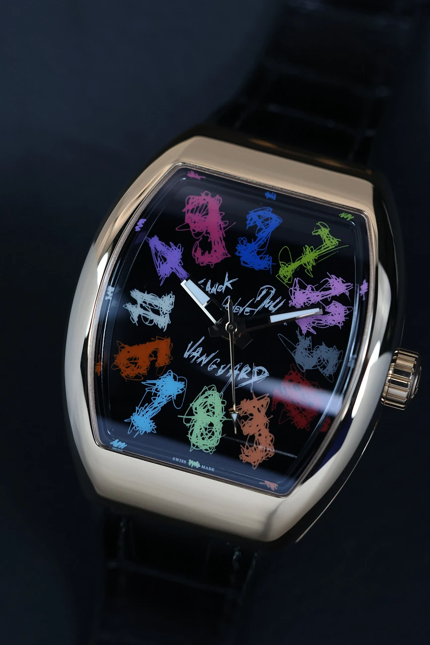 Часы Franck Muller  Vanguard Crazy Hours Hom Nguyen  V 41 CH HN COL DRM LTD (NR)