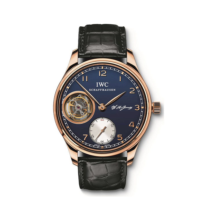 Часы Iwc  Portugieser Tourbillon Hand-Wound F.a. Jones Rose Gold  IW544702 