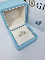 Украшение GIA  Кольцо с бриллиантом 0,52 ct. K/VS2   