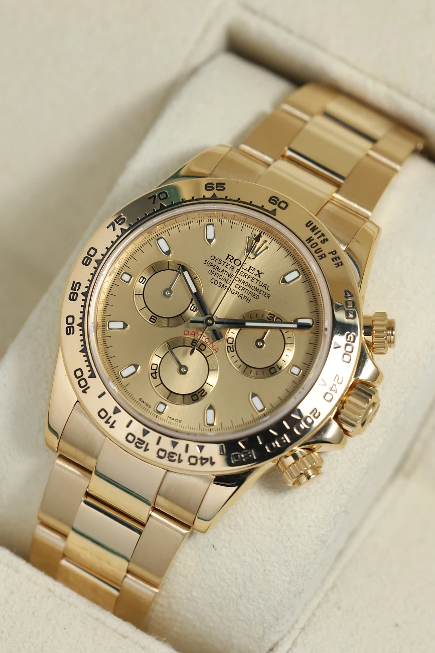 Часы Rolex  Cosmograph Daytona 40Mm Yellow Gold  116508