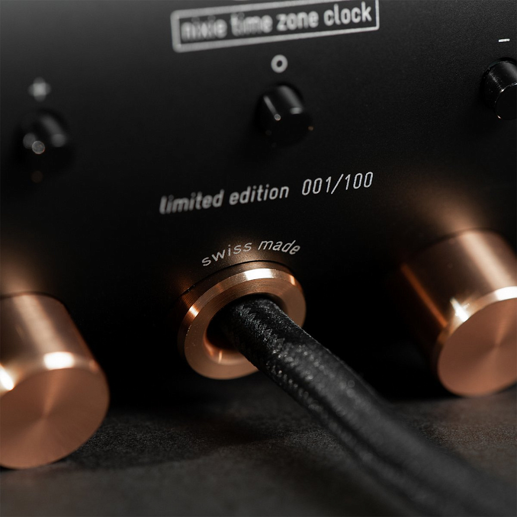 Часы   Adatte Design Nixie Time Zone  Nixie Time Zone