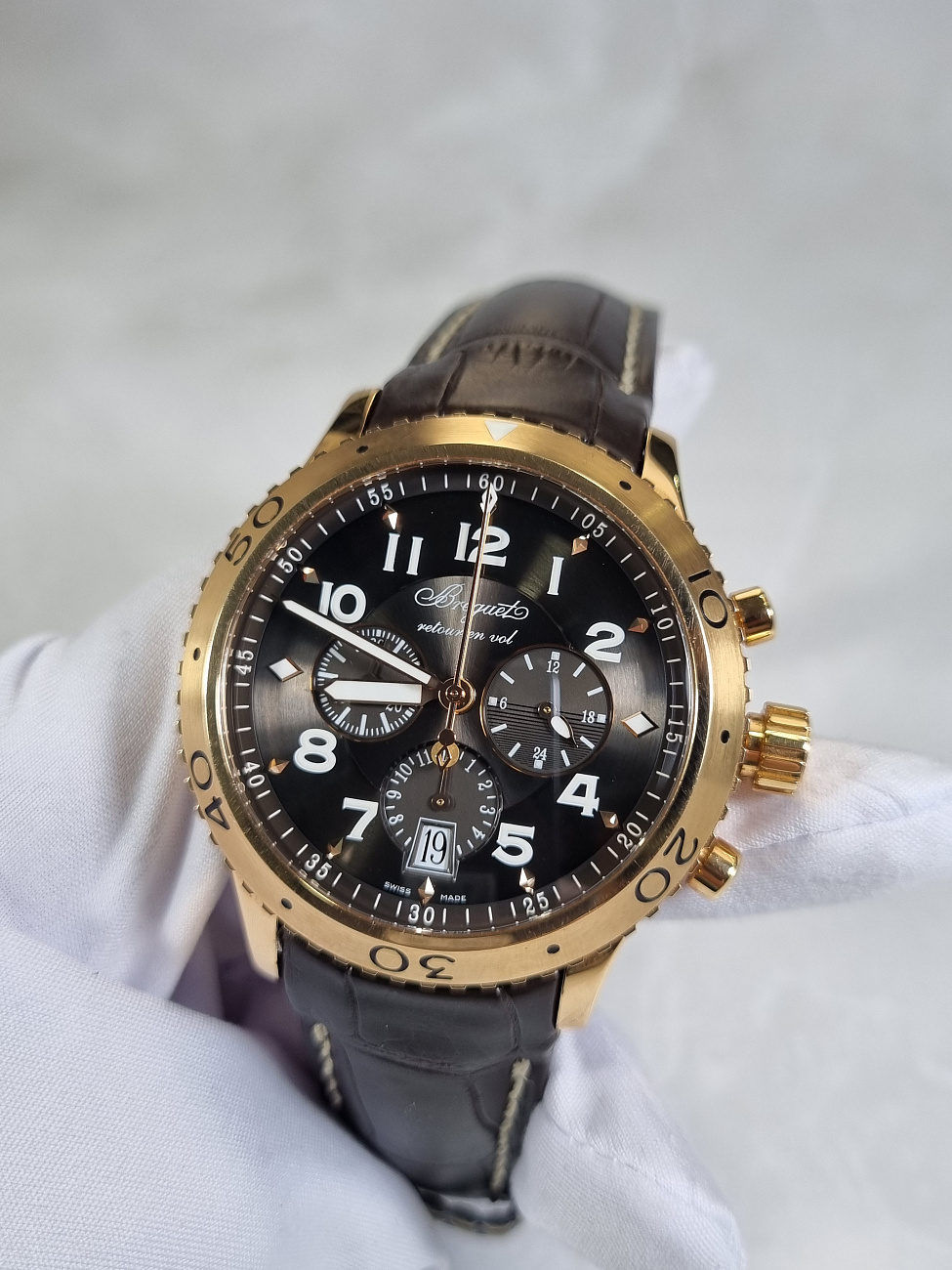 Часы Breguet  Transatlantique Type Xxi Flyback  3810BR/92/9ZU