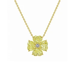 GIA Подвеска с бриллиантами 4,18 ct.