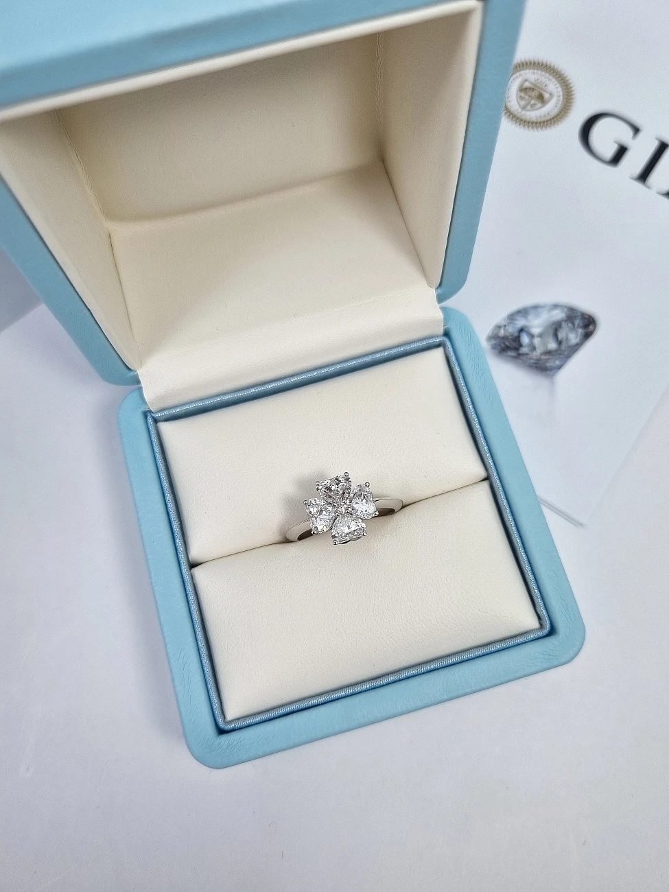 Украшение GIA  Кольцо с бриллиантами 2,04 ct. H/VS1   