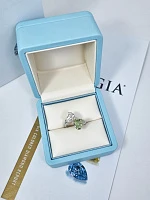 Украшение GIA  Кольцо с бриллиантами 3,01/3,01 ct. Heart Diamonds   