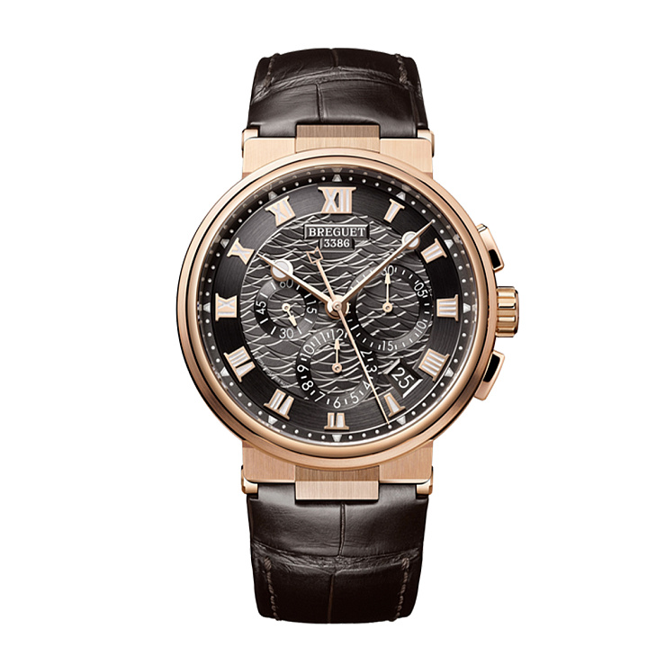 Часы Breguet  Marine Chronograph Rose Gold 2021  5527BR/G3/9WV