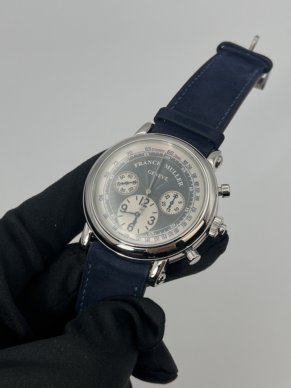 Часы Franck Muller  Round Chronograph Automatic Steel 44 Mm  7008 CC RC DF