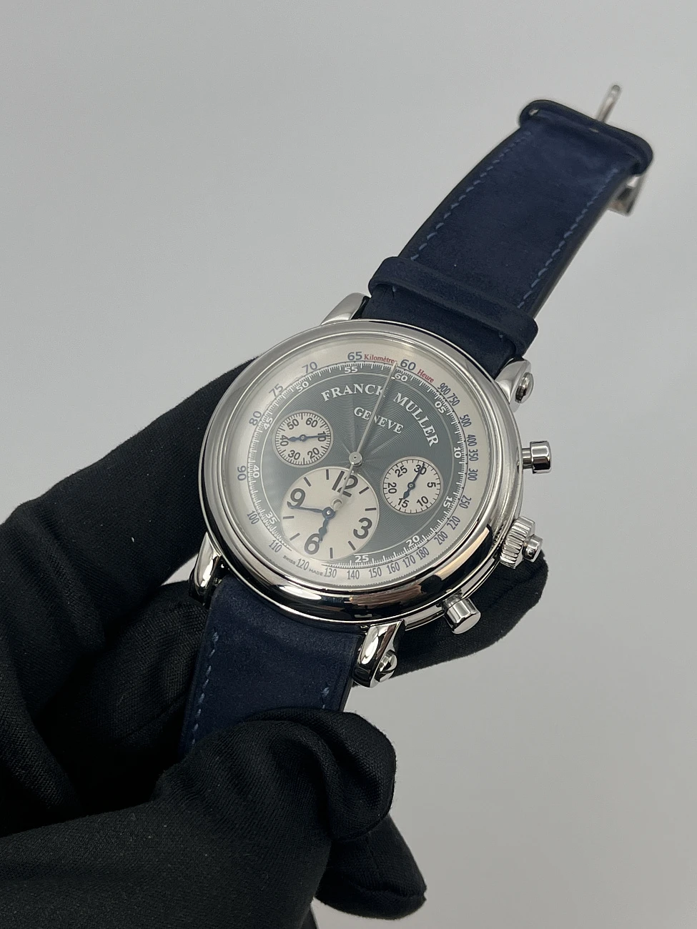 Часы Franck Muller  Round Chronograph Automatic Steel 44 Mm  7008 CC RC DF
