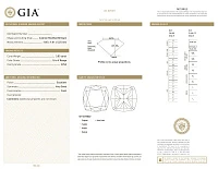 Украшение GIA  Серьги 3,01/3,03 ct. Cushion Diamonds   