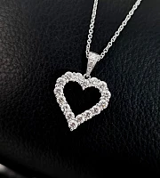 Украшение Graff  Diamond Heart Silhouette Pendant  RGP048 