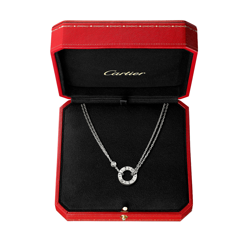 Украшение Cartier  Love Necklace, 2 Diamonds B7219400  B7219400 