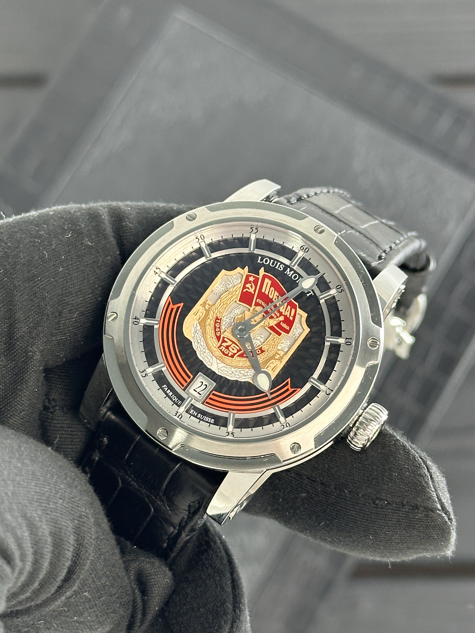 Часы Louis Moinet  1945-2020 75 Лет Победа!  LM-45.10.C51