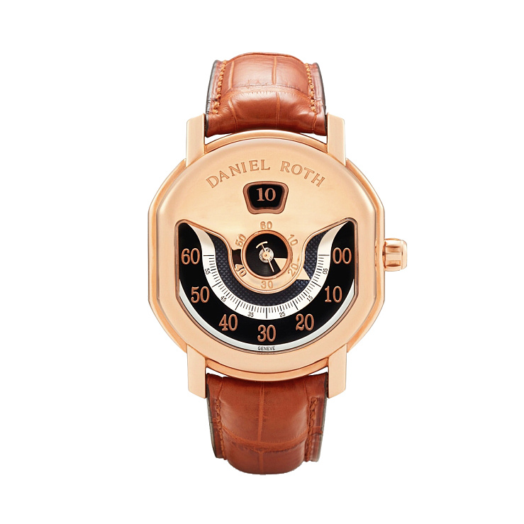 Часы Daniel Roth  Ellipsocurvex Papillon Rose Gold  318.Y.50.352.CC.BD