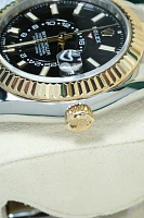 Часы Rolex  Sky-Dweller Steel &amp; Yellow Gold Black Dial  326933