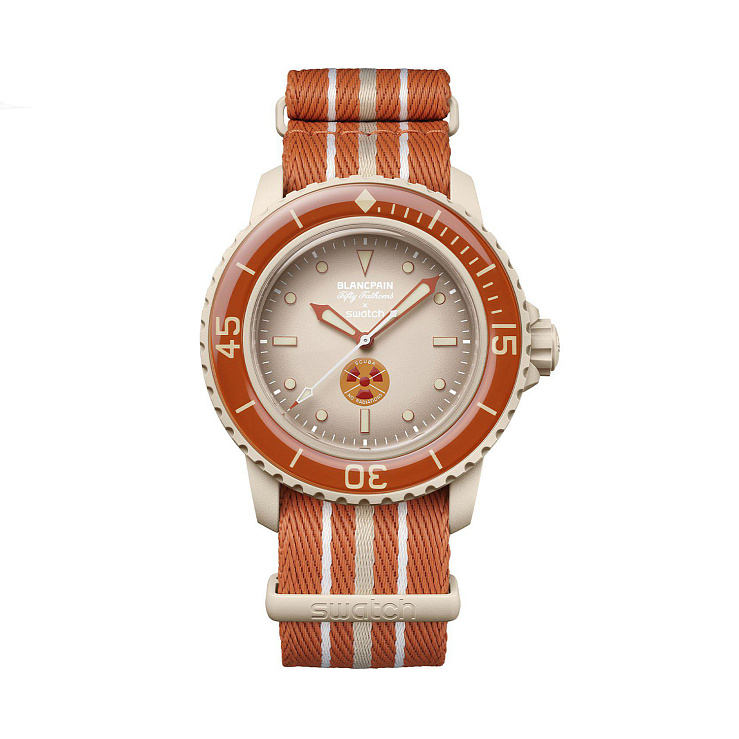 Часы Blancpain  Swatch Scuba Fifty Fathoms Arctic Ocean  SO35N100