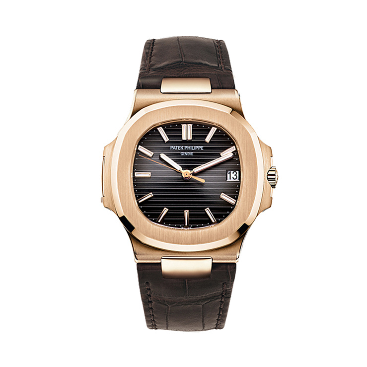 Часы Patek Philippe  Nautilus Rose Gold Grey Dial  5711R-001