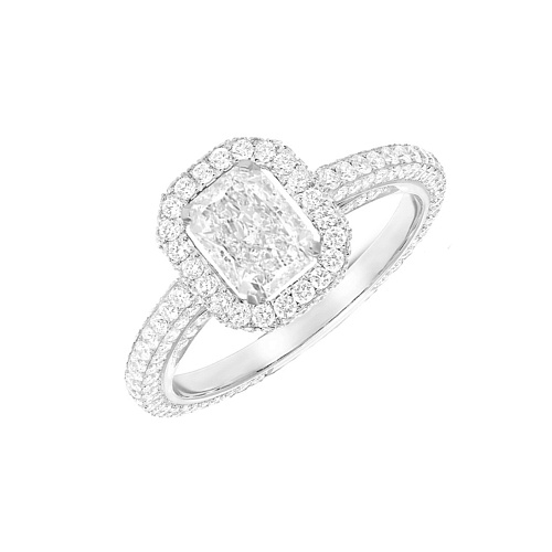 Украшение Graff  Constellation Cushion Diamond Engagement Ring   