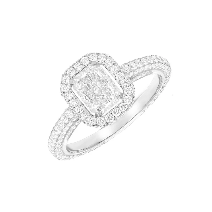 Украшение Graff  Constellation Cushion Diamond Engagement Ring   