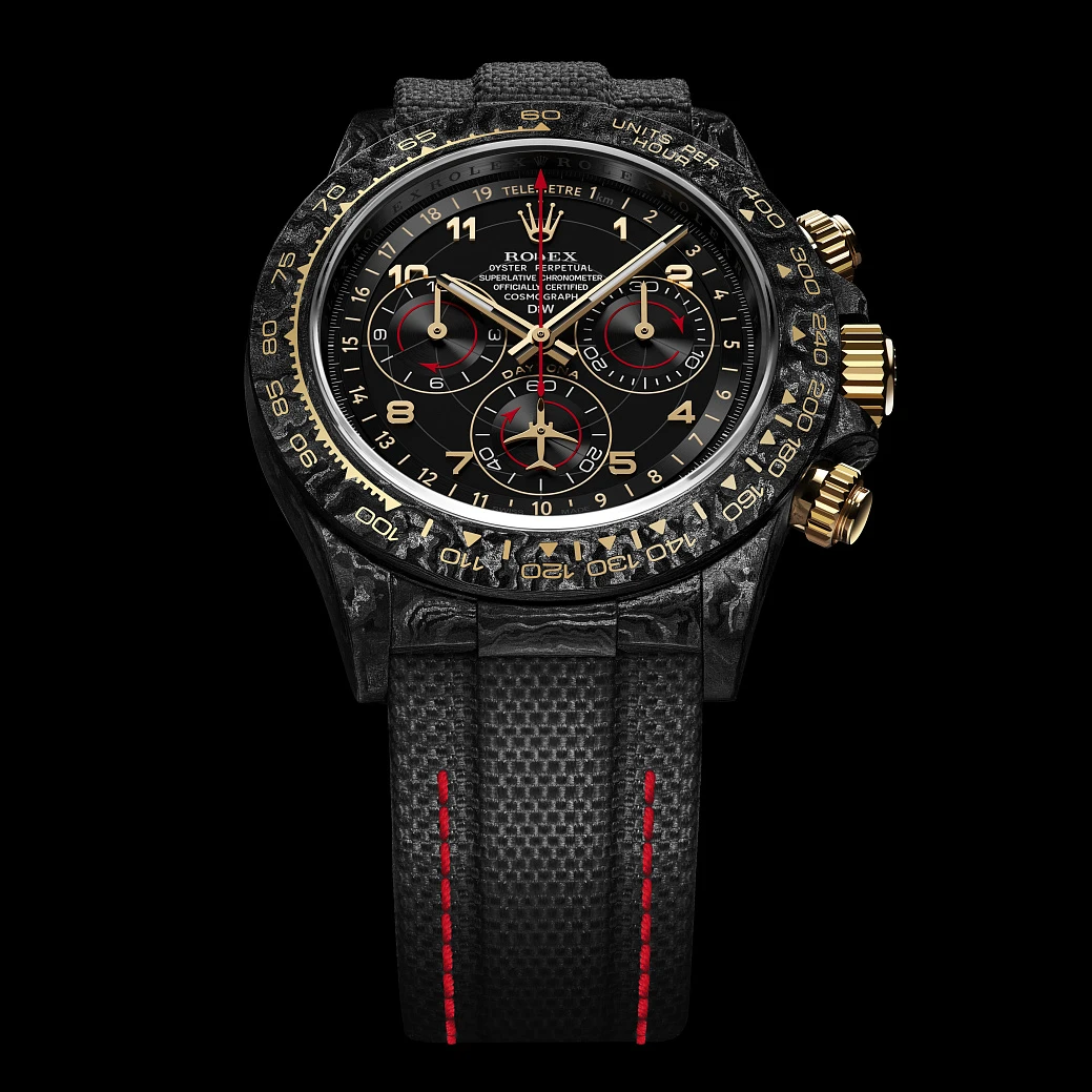 Заказать DiW  Rolex Daytona 40 Mm Avia Black  