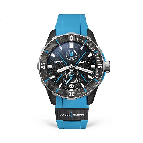 Часы Ulysse N  Diver Net Azure 44Mm  1183-170-2B/3A