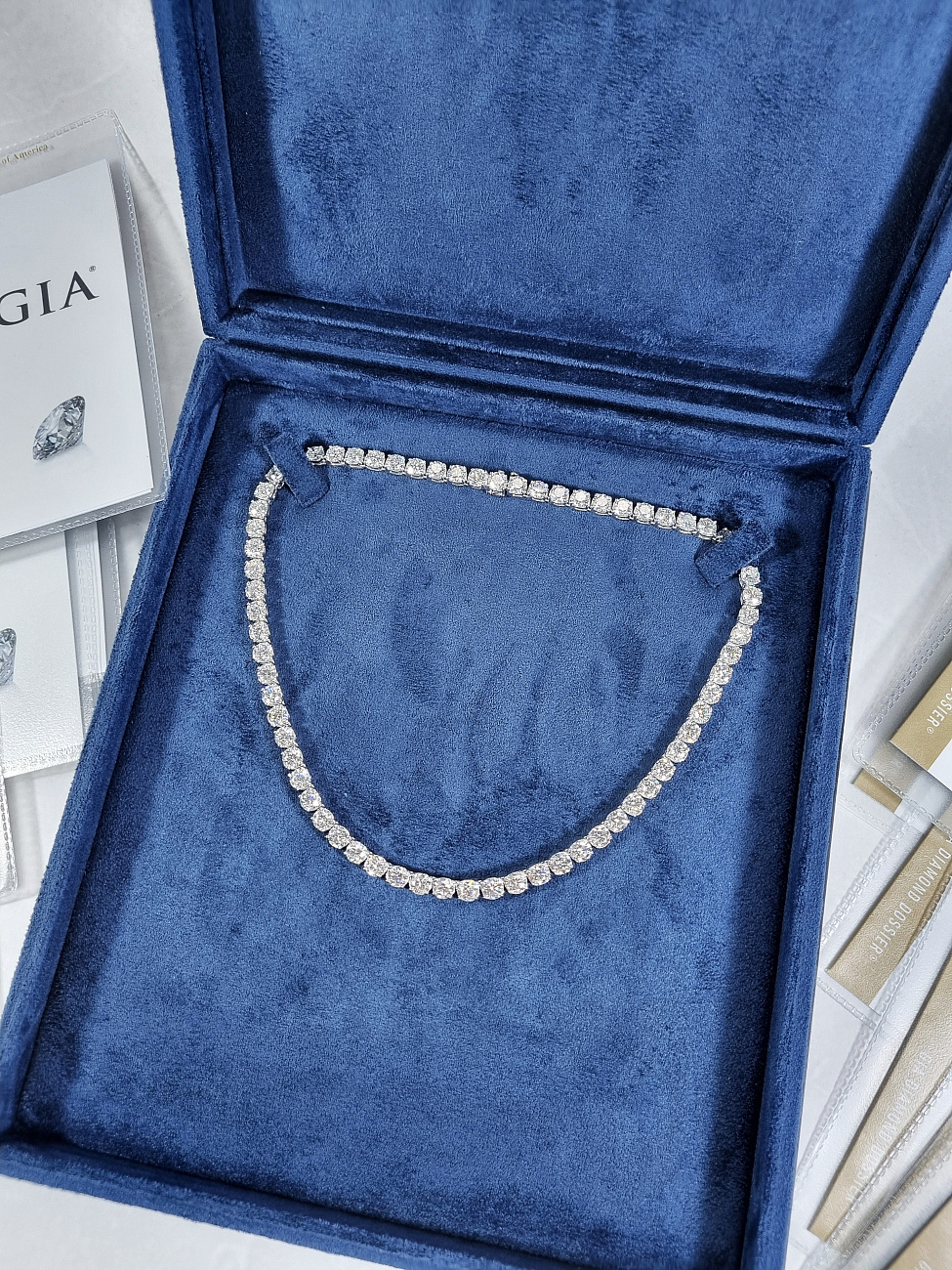 Украшение NO NAME  Колье С Бриллиантами 40,58 Ct.   