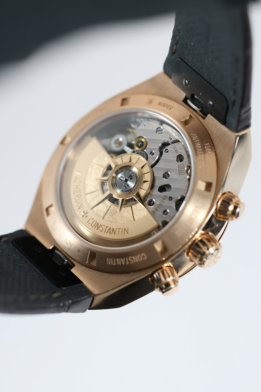 Часы Vacheron Constantin  Overseas Chronograph Rose Gold  5500V/000R-B074