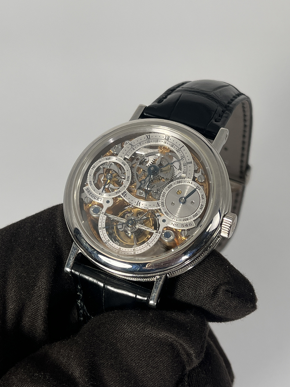 Часы Breguet  Tourbillon Perpetual Calendar 39Mm Platinum  3755PR/1E/9V6