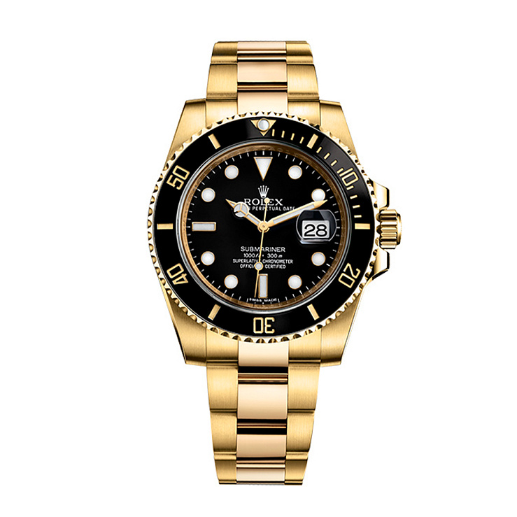 Часы Rolex  Submariner Date 40Mm Yellow Gold Ceramic  116618LN