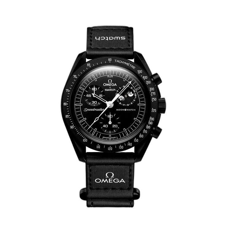 Часы Omega  Omega X Swatch Moonswatch Bioceramic Mission To The Moonphase  SO33B700