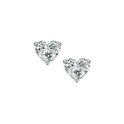 GIA Серьги 0,80/0,80 ct. I/Internally Flawless (Heart Diamonds)