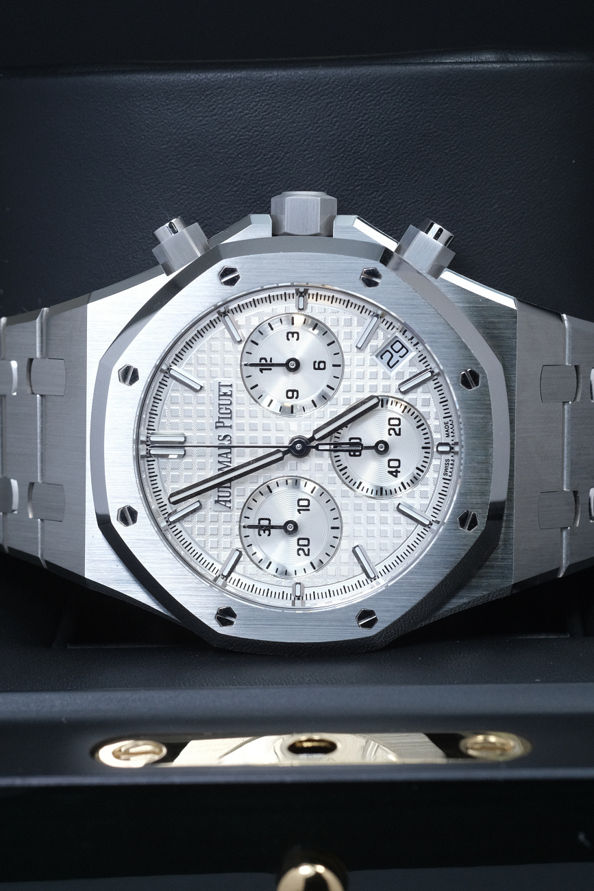 Часы Audemars Piguet  Royal Oak Chronograph 41Mm Silver  26240ST.OO.1320ST.07
