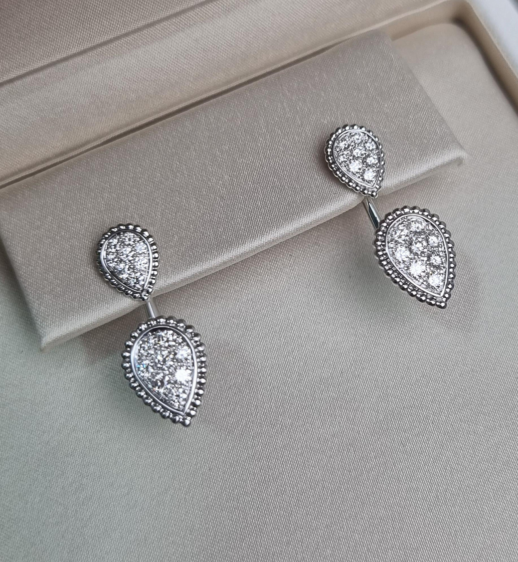 Украшение Boucheron  Серьги Serpent Bohème  JCO01426 