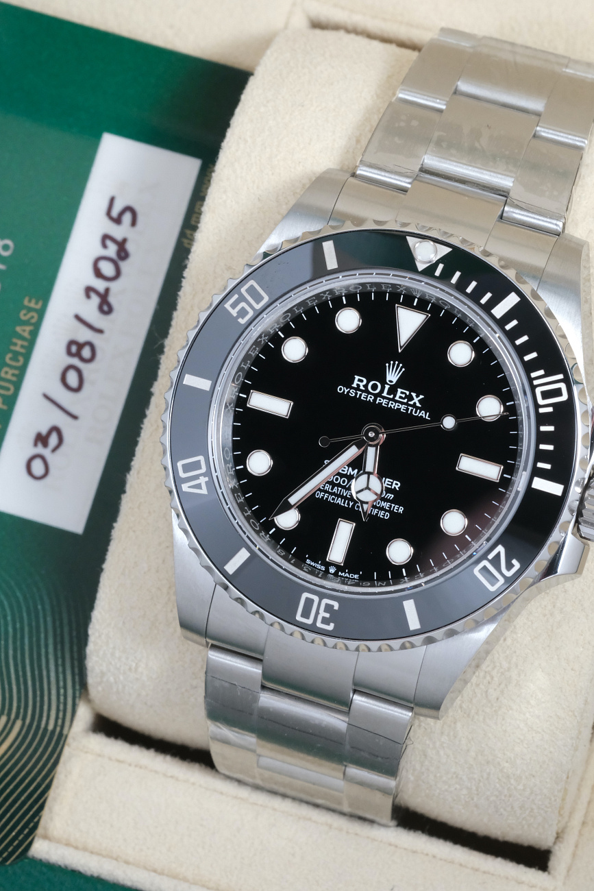 Часы Rolex  Submariner No Date Steel  124060