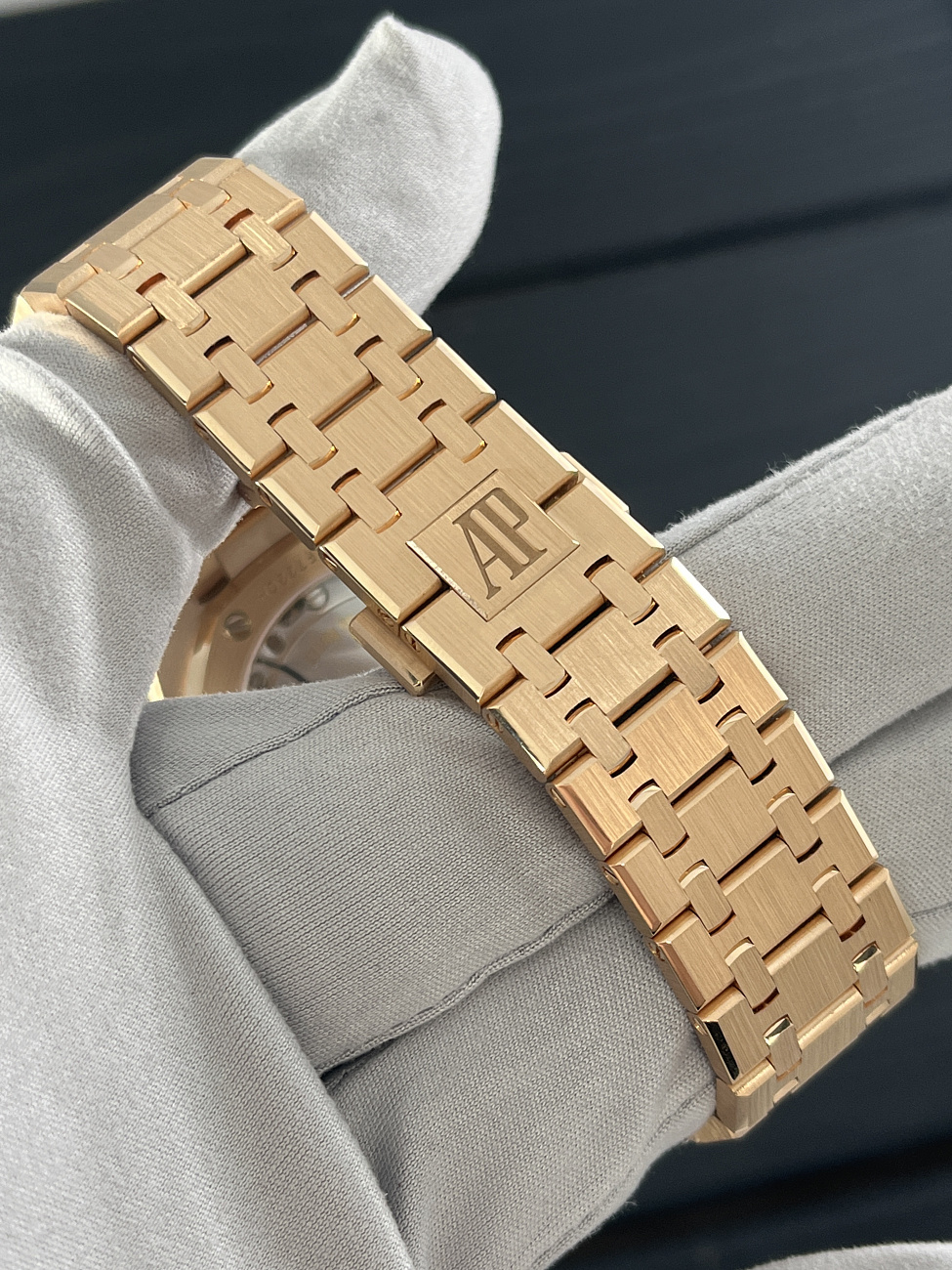 Часы Audemars Piguet  Royal Oak Selfwinding Rose Gold Blue Dial  15510OR.OO.D315CR.03