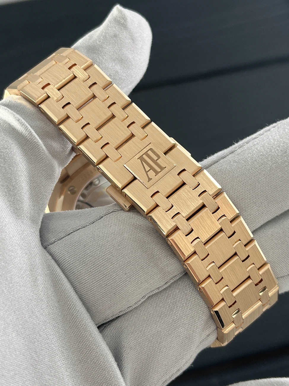 Часы Audemars Piguet  Royal Oak Selfwinding Rose Gold Blue Dial  15510OR.OO.D315CR.03