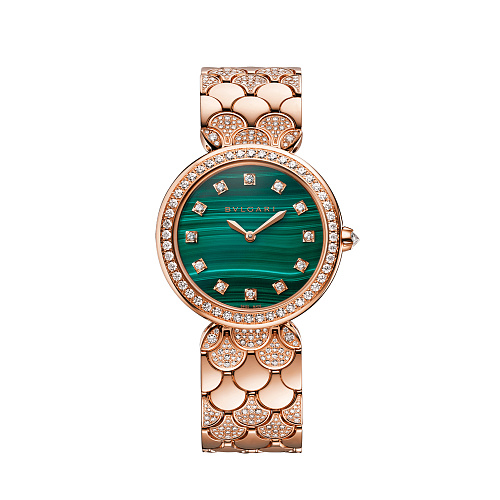Часы Bvlgari  DIVAS’ DREAM WATCH Malachite Dial 33 mm  103521