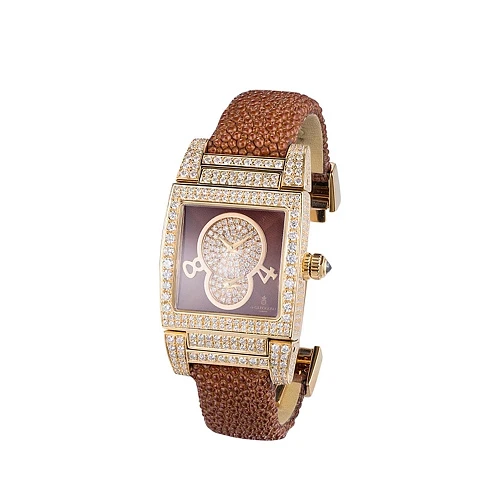 Часы De Grisogono  Instrumentino Tino S Rose Gold And Diamonds  INSTRUMENTINO