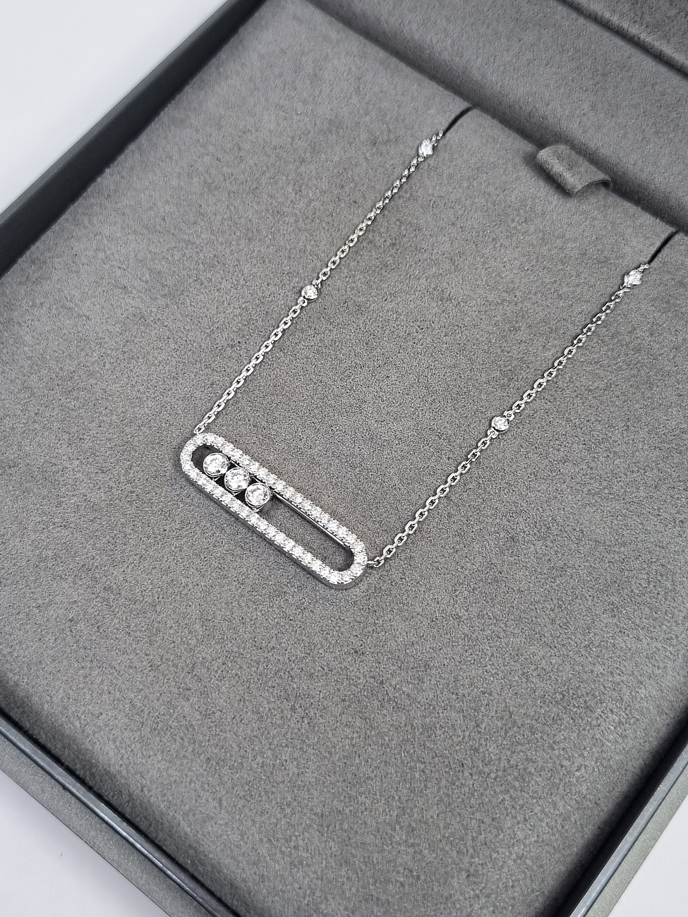 Украшение MESSIKA  Move Pavé  Move pavé diamond necklace 3994 