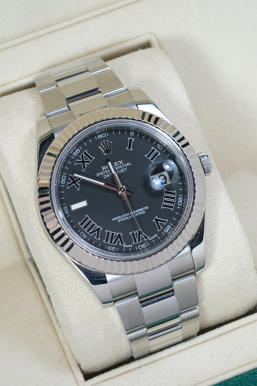 Часы Rolex  Datejust Ii 41Mm Steel And White Gold  116334