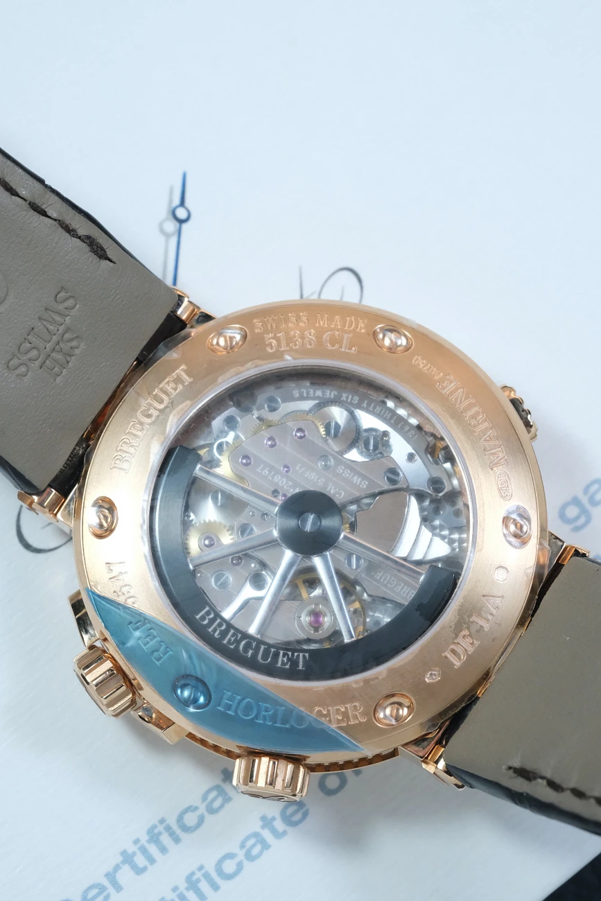 Часы Breguet  Marine Alarme Musicale  5547BR/12/9ZU