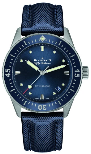 Заказать Blancpain  Fifty Fathoms Bathyscaphe  5100 1140 O52A