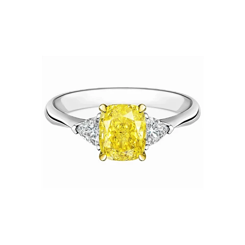 Украшение GIA  Кольцо с бриллиантом 1,11 ct. Fancy Yellow/ VVS2 "Lucky Number"   