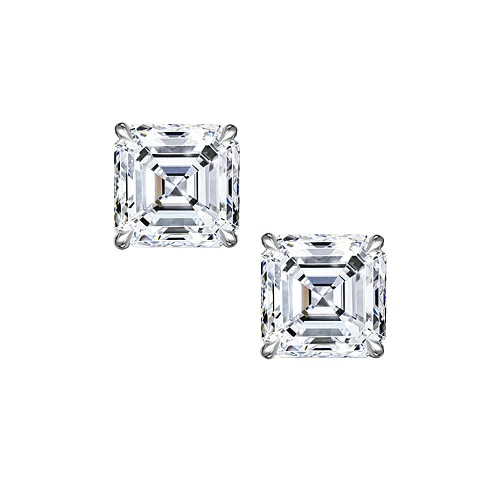 Украшение GIA  Серьги 1,01/1,02 ct. F/VS1 (Asscher cut)   