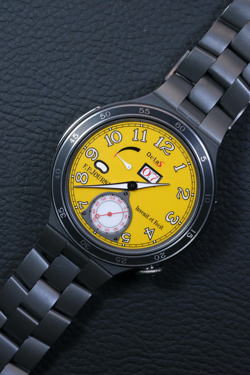 Часы F.P. Journe  Sport Titanium Bracelet Yellow  octa sportline ARS2