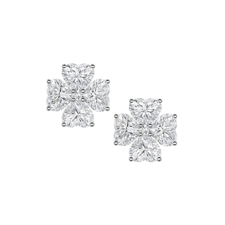 Украшение GIA  Серьги с бриллиантами 4,03 ct. D/VS1   