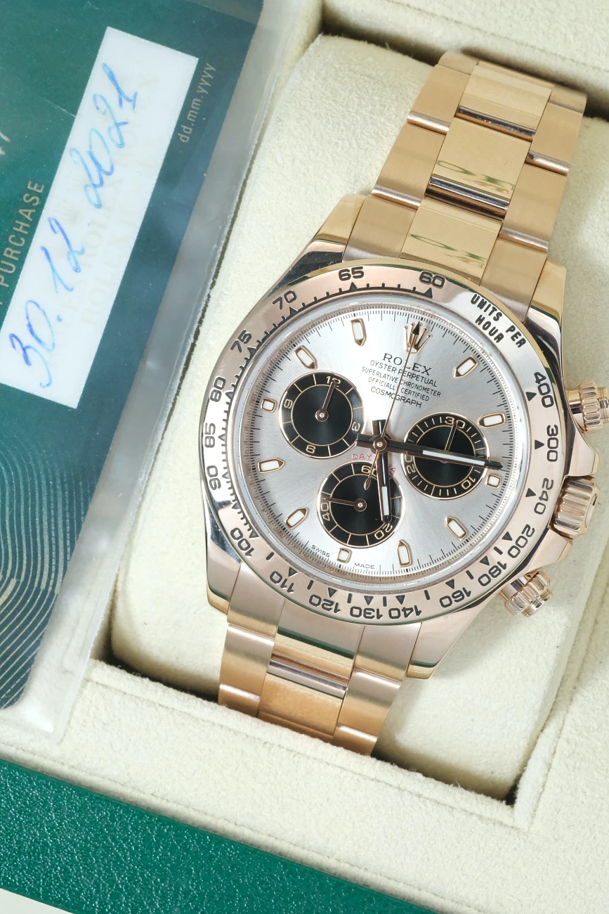 Часы Rolex  Cosmograph Daytona Rose Gold 2021  116505