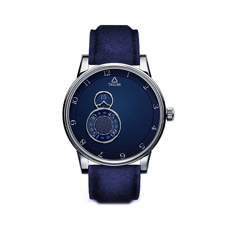 Часы Trilobe  Nuit Fantastique Grained Blue  NF05BG