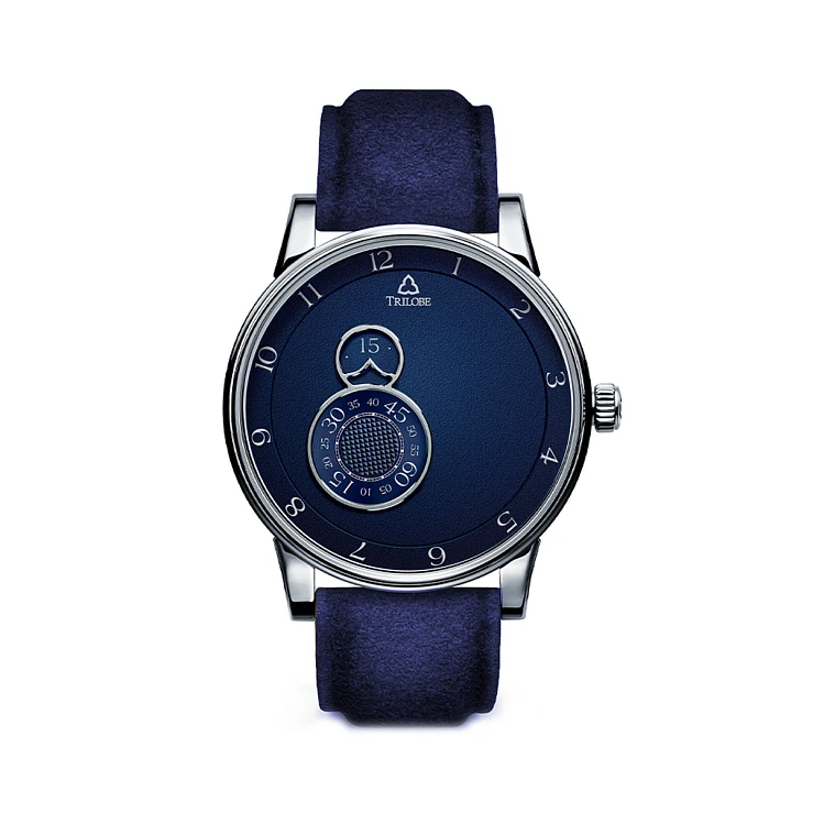 Часы Trilobe  Nuit Fantastique Grained Blue  NF05BG