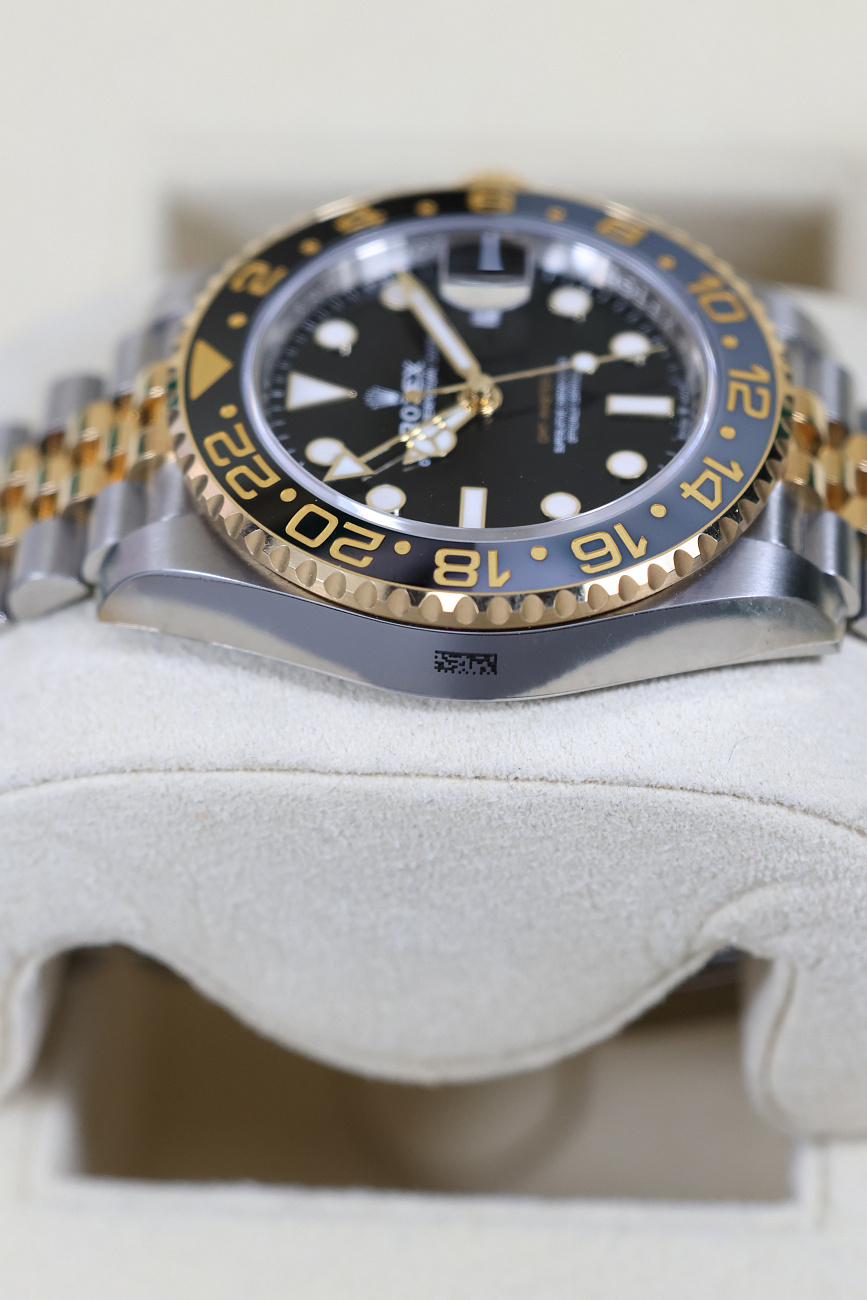 Часы Rolex  Gmt-Master Ii Steel & Yellow Gold Full Stickers  126713GRNR