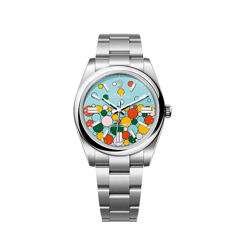 Часы Rolex  Oyster Perpetual 41 Mm Celebration Dial В Пленках  124300